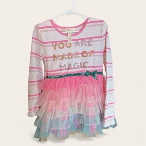 Matilda Jane Dress with Tulle Skirt